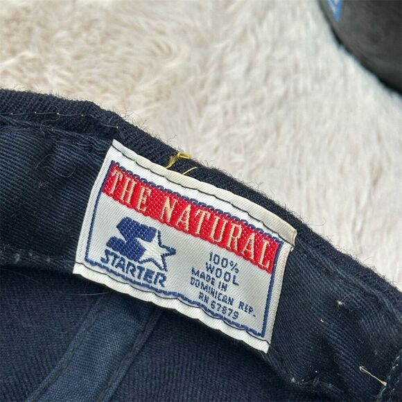 Vintage 90s Starter Michigan Wolverines Wool Snapback Hat Unisex Adult - Picture 8 of 9